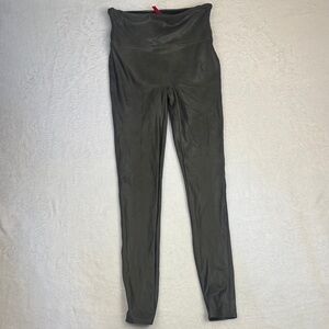 SPANX Black Leggings with Red Tag